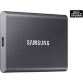 Samsung T7 Portable Ssd 1tb External Ssd Speeds Up To 1,050mb/s Usb 3.2 Gen 2 For Gaming, Students, Professionals Gray